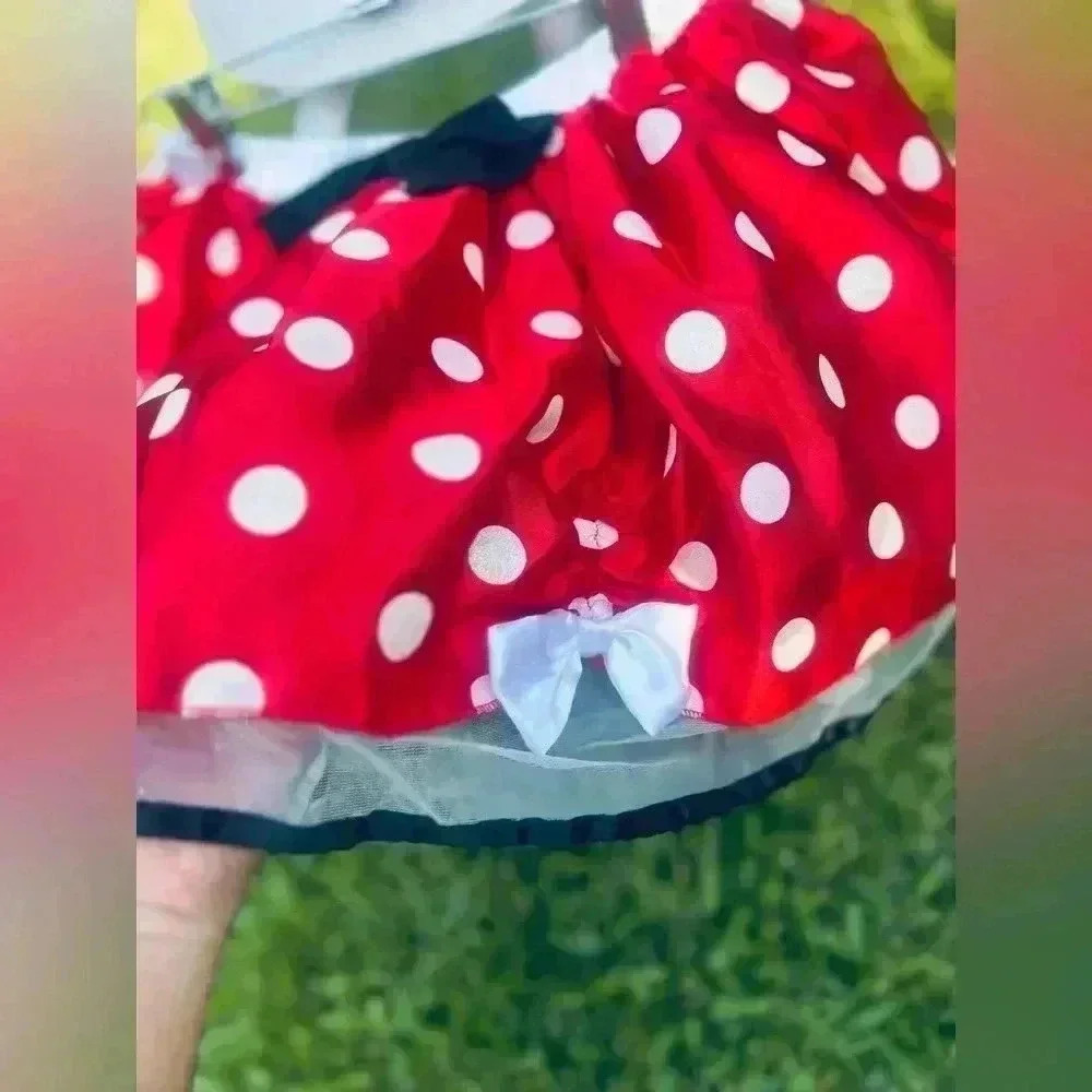 Disney Minnie Mouse red polka dot skirt size 
11/12 SKIRT ONLY - Picture 5 of 10